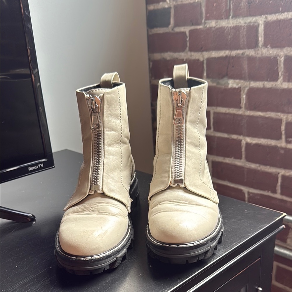 Rag & Bone Zipper Ankle Boots